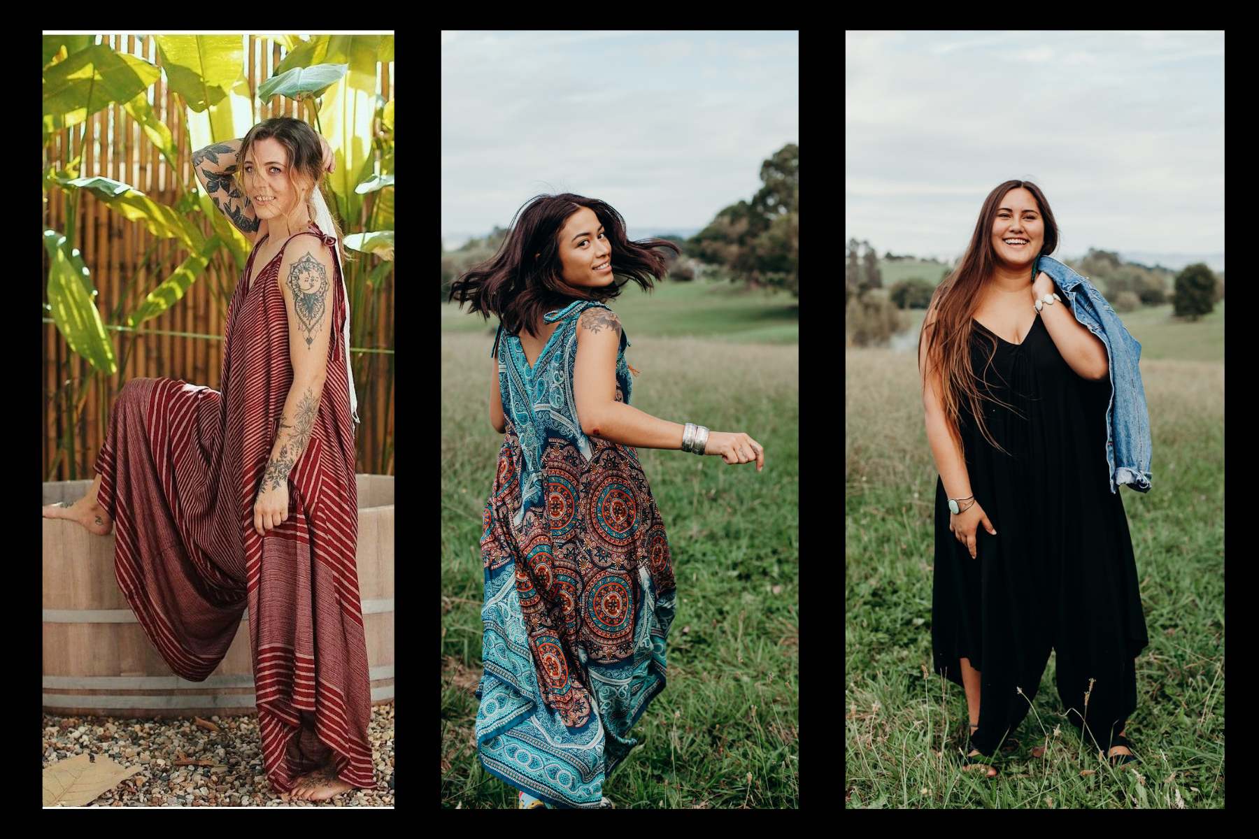 Classy bohemian attire clearance