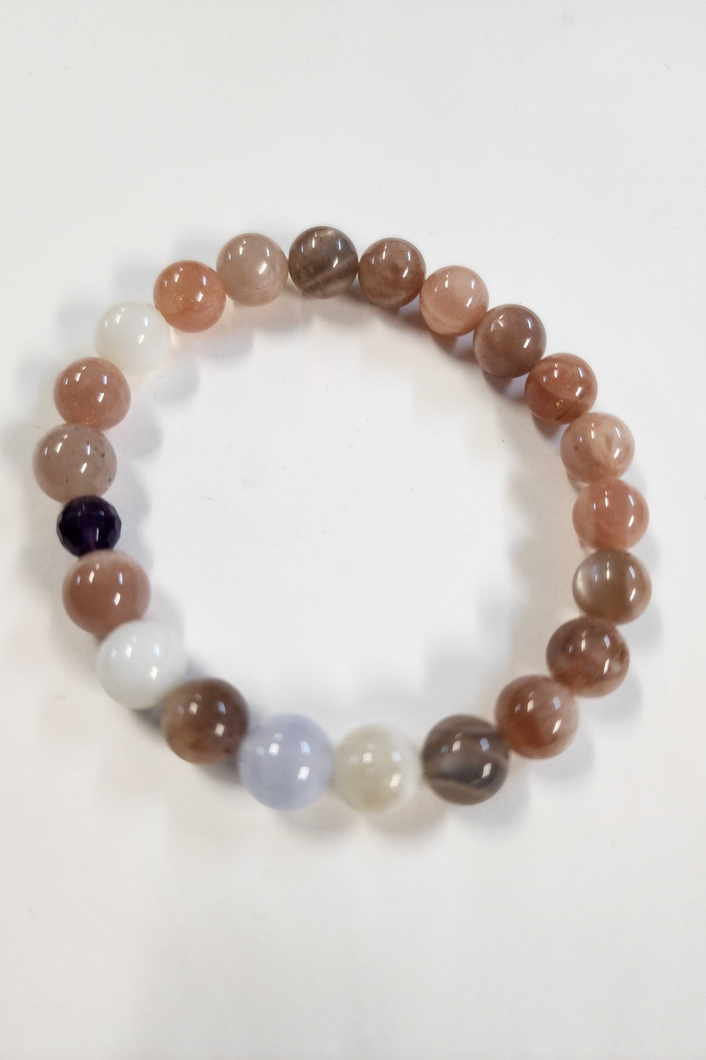 Crystal Affirmation Bracelets - Comfort