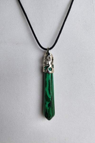 Large Crystal Point Necklace