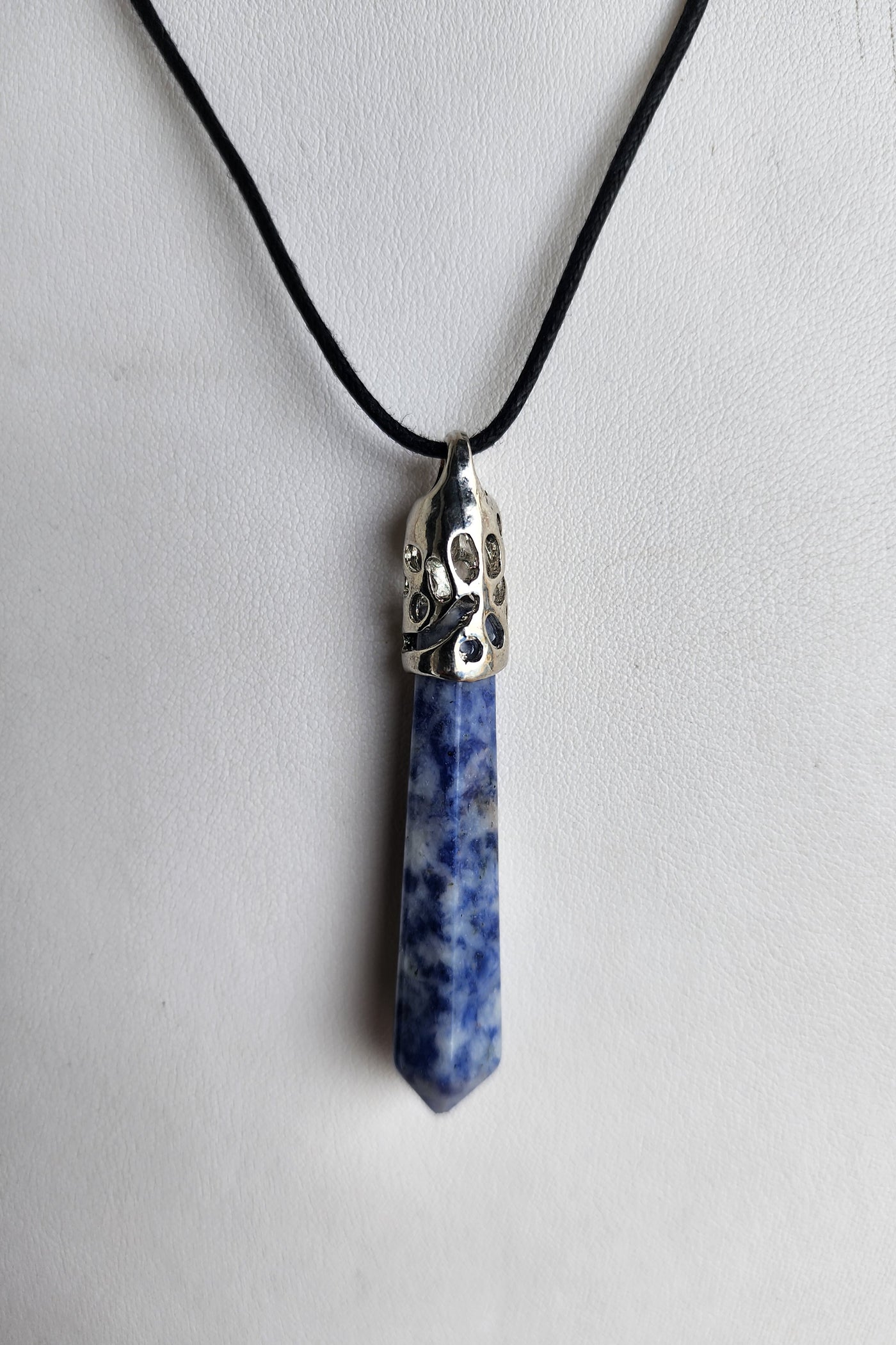 Large Crystal Point Necklace