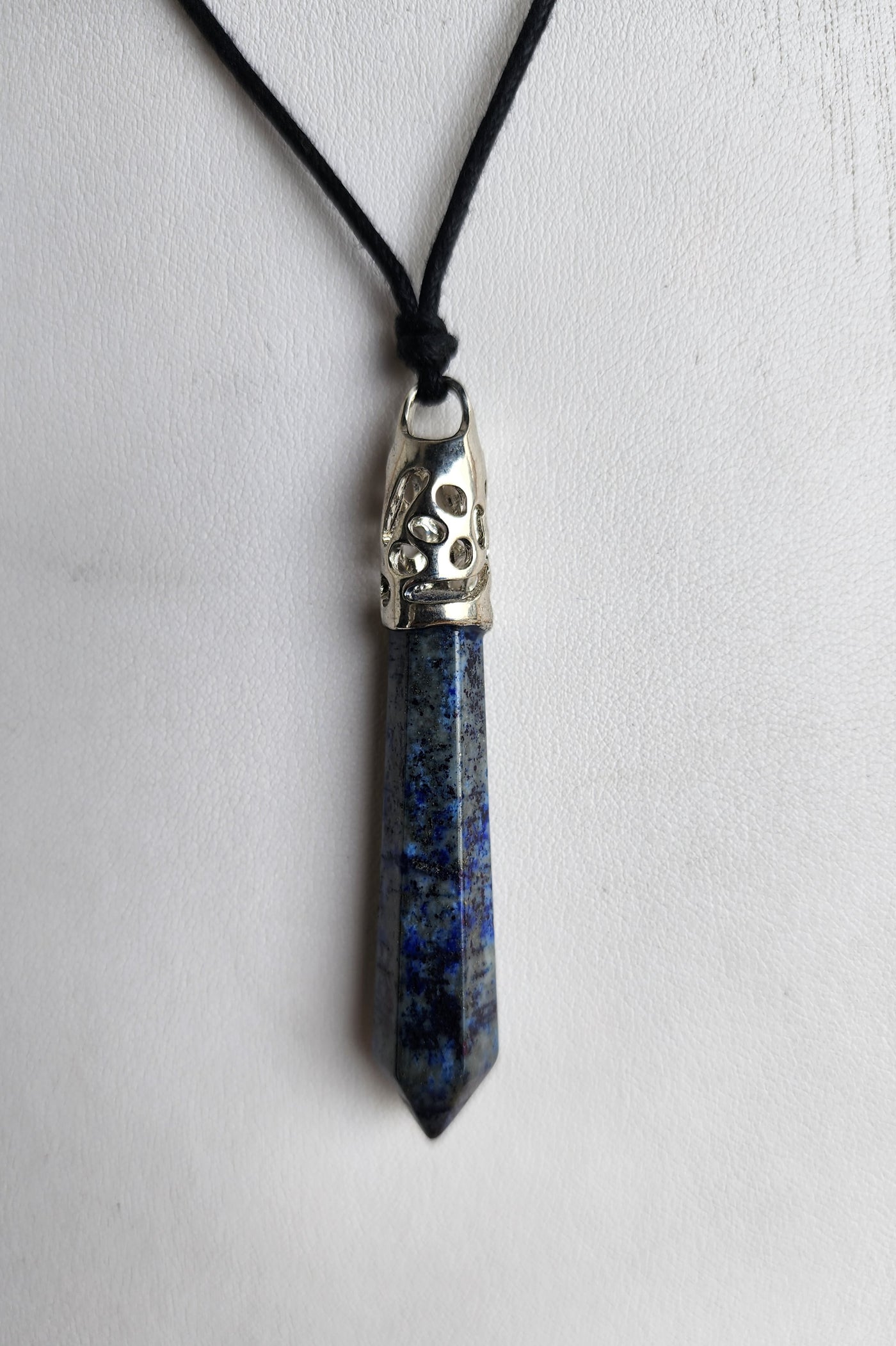 Large Crystal Point Necklace