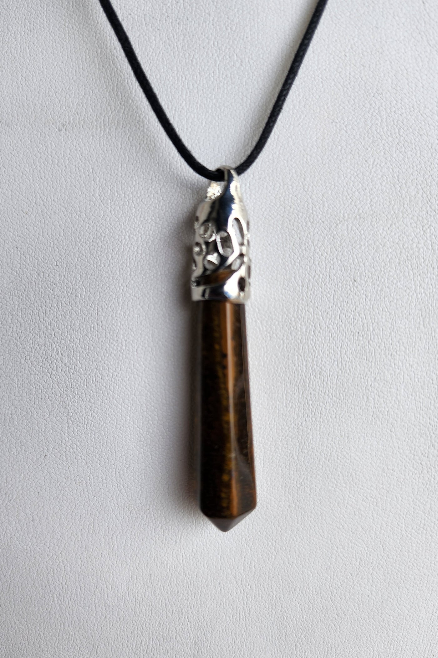 Large Crystal Point Necklace