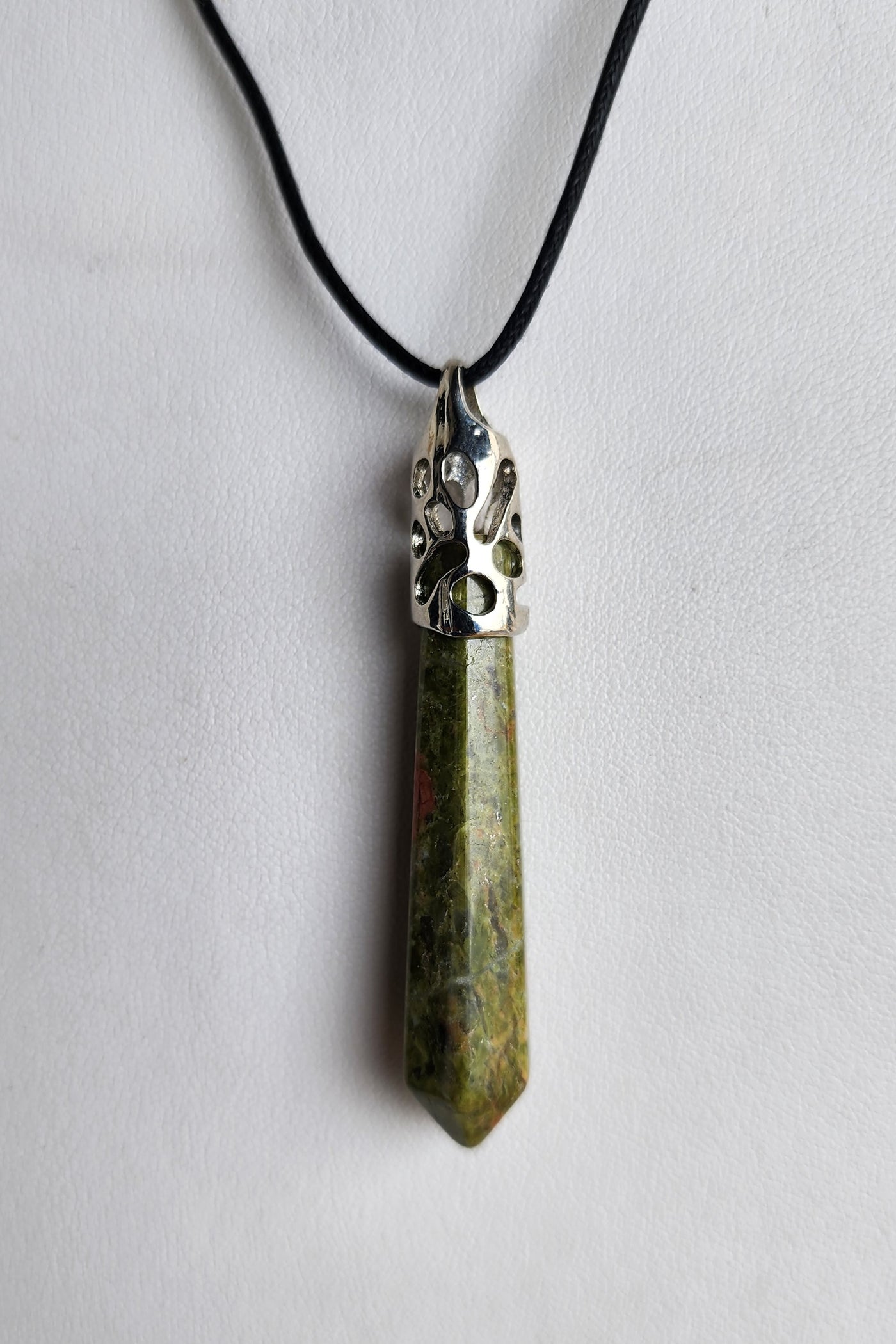 Large Crystal Point Necklace