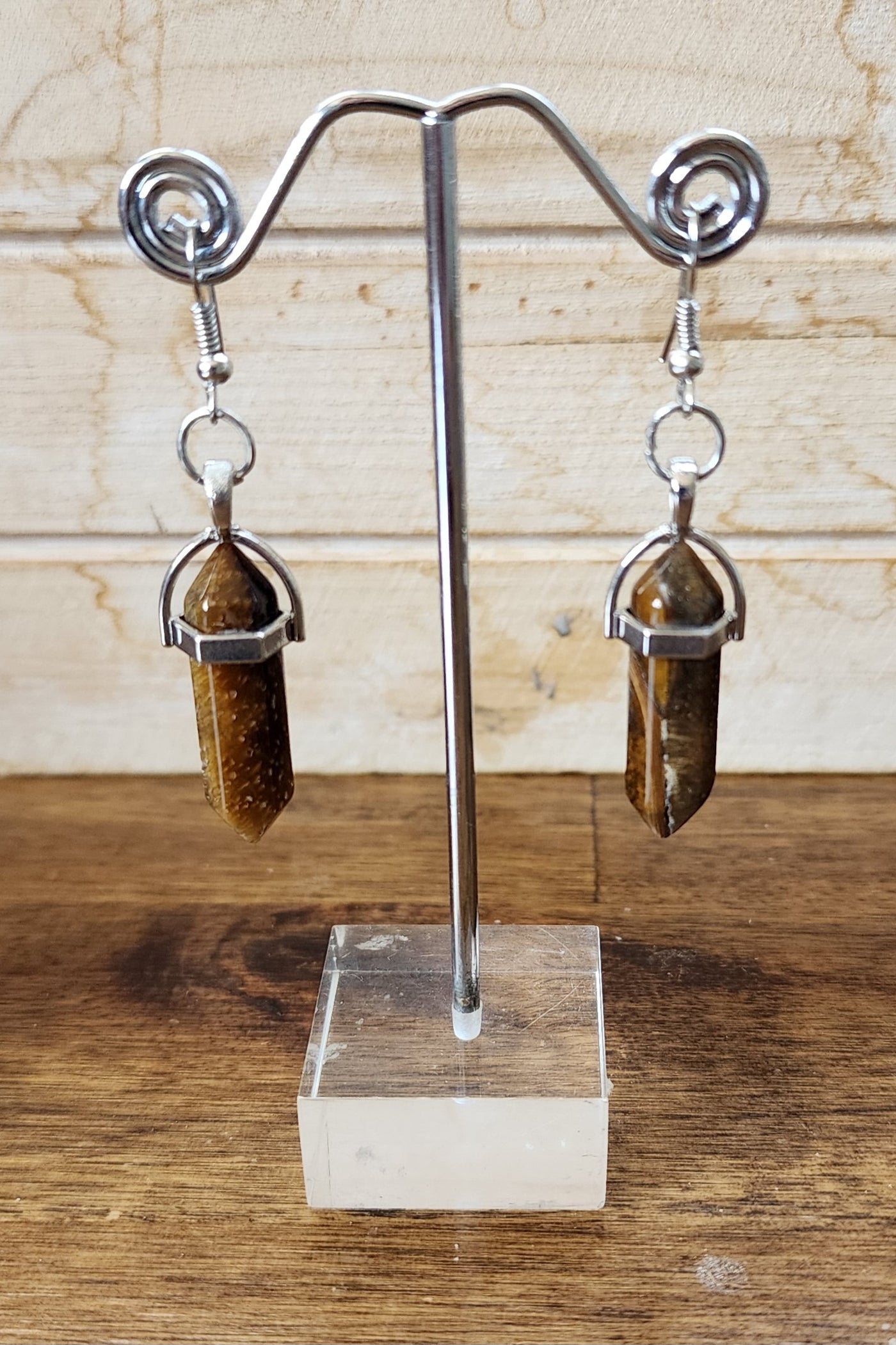 Crystal Point Earrings