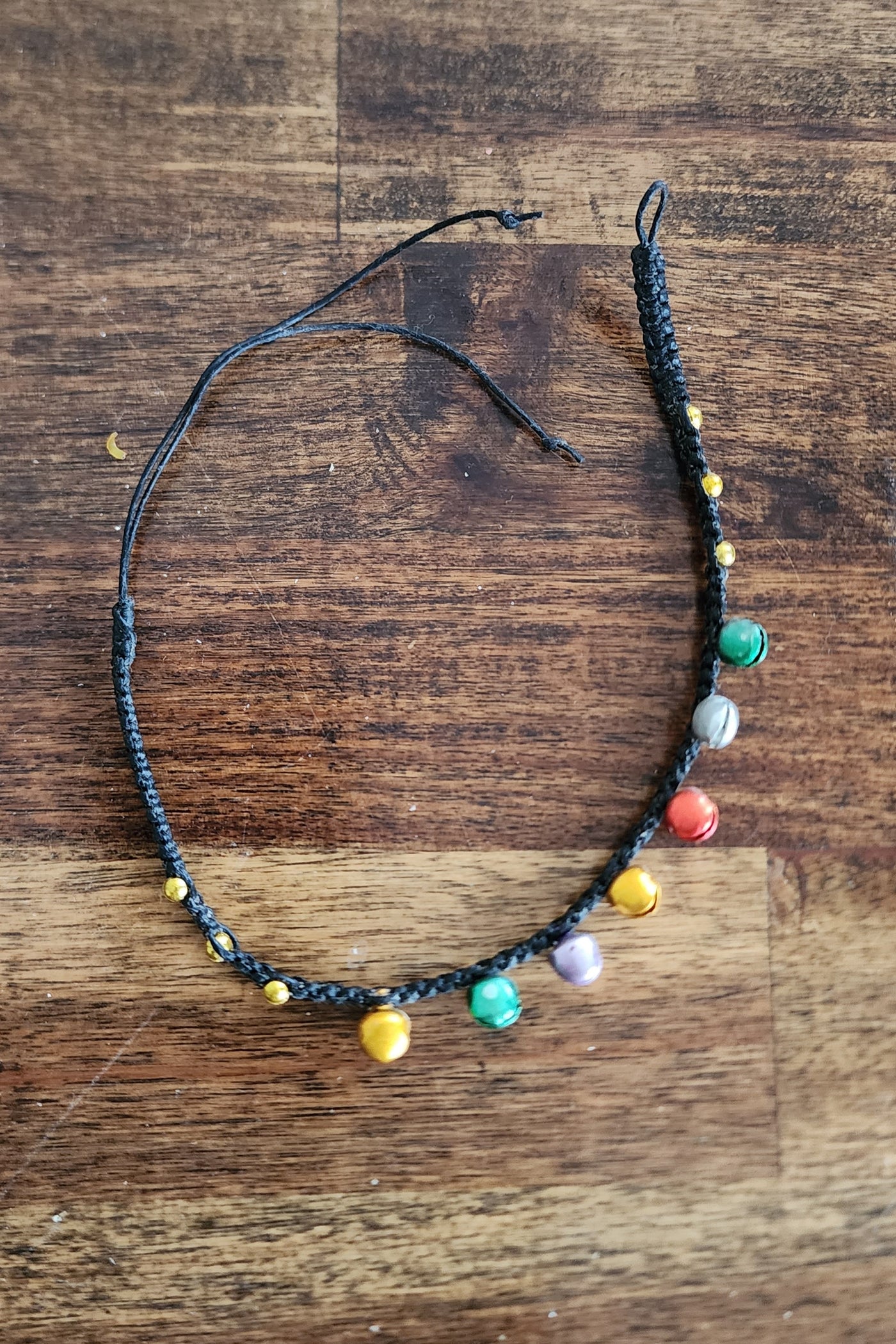 Rainbow Bell Anklet