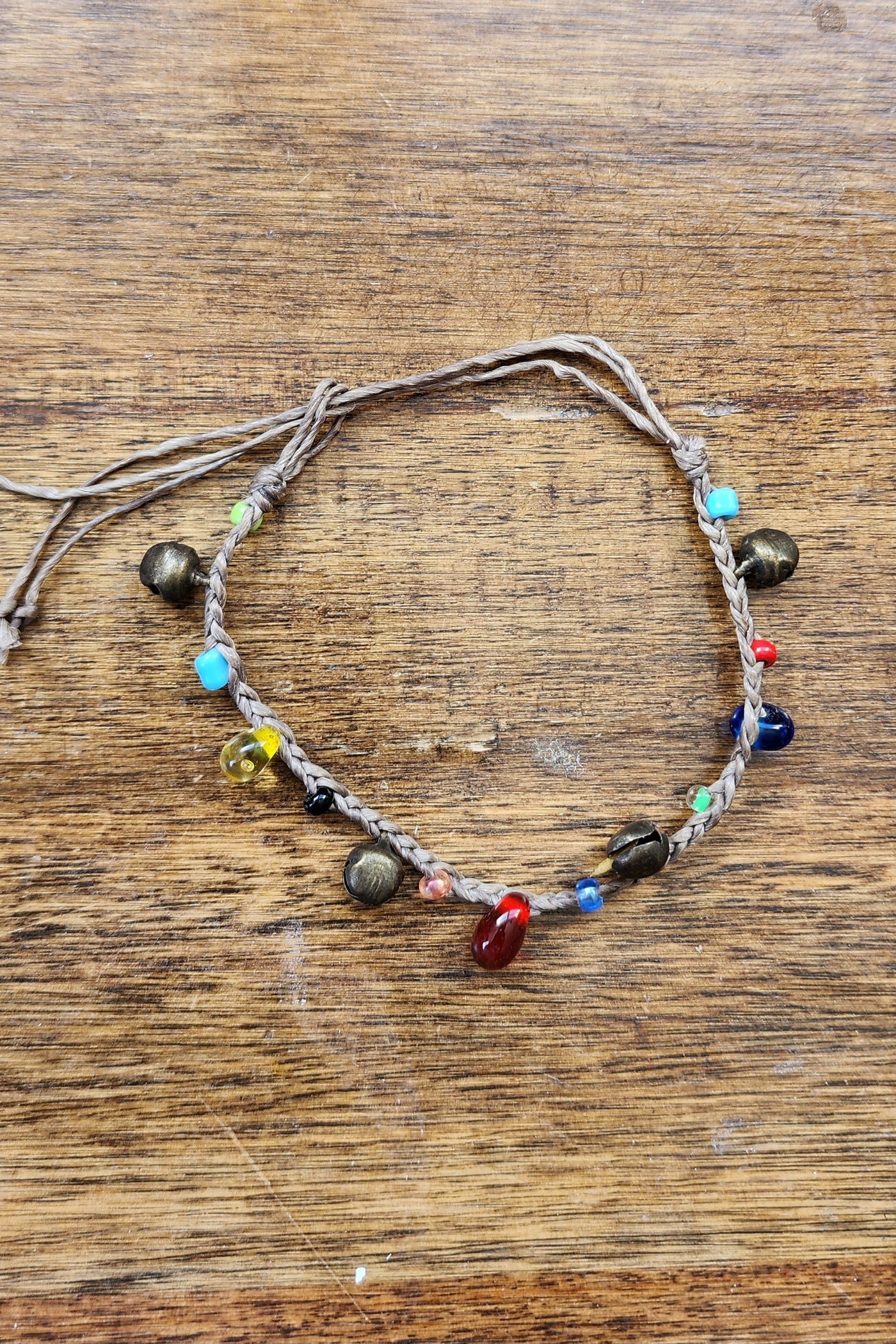 Bell Beaded Anklet