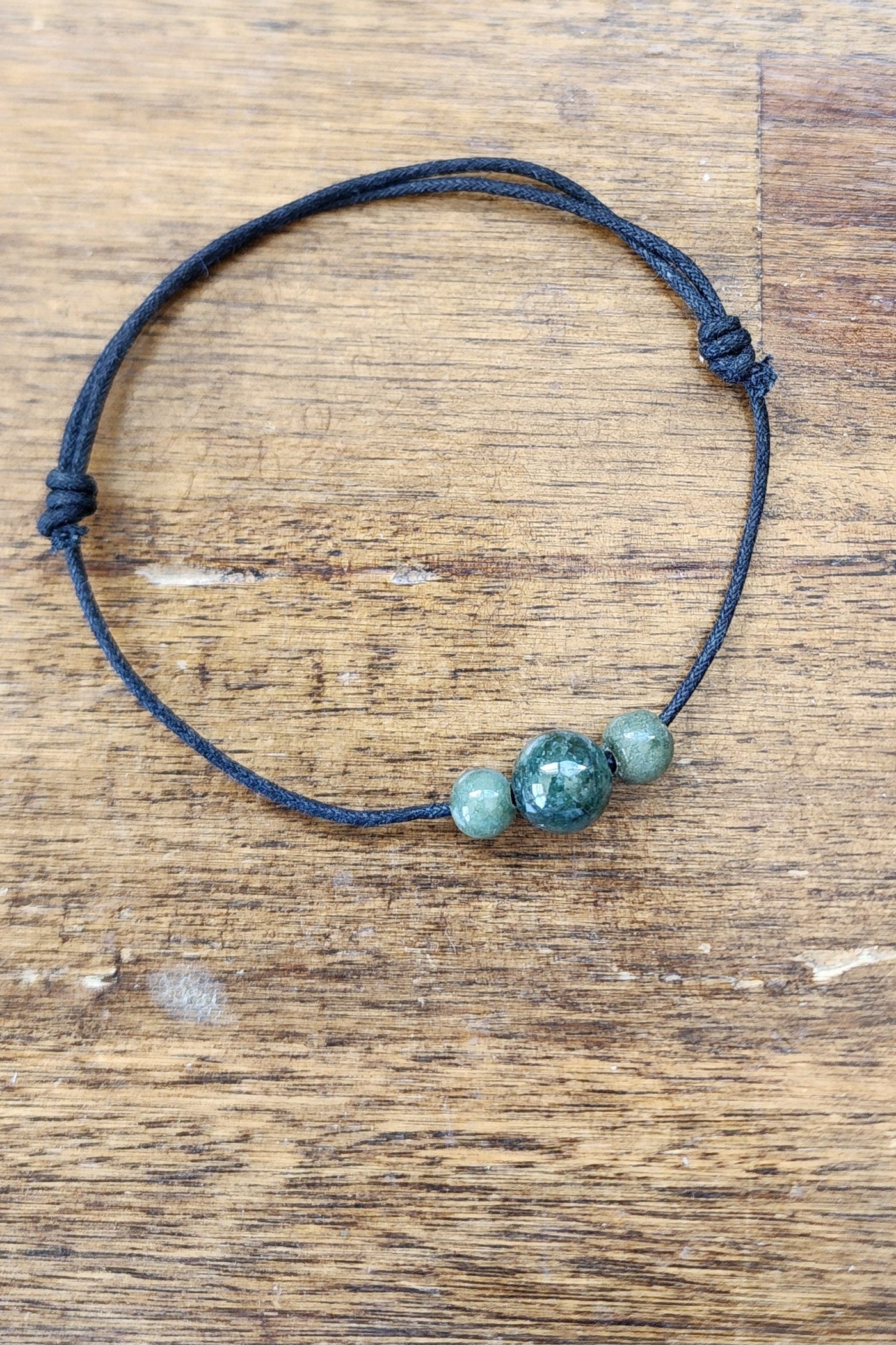 Jade Trinity Bracelet