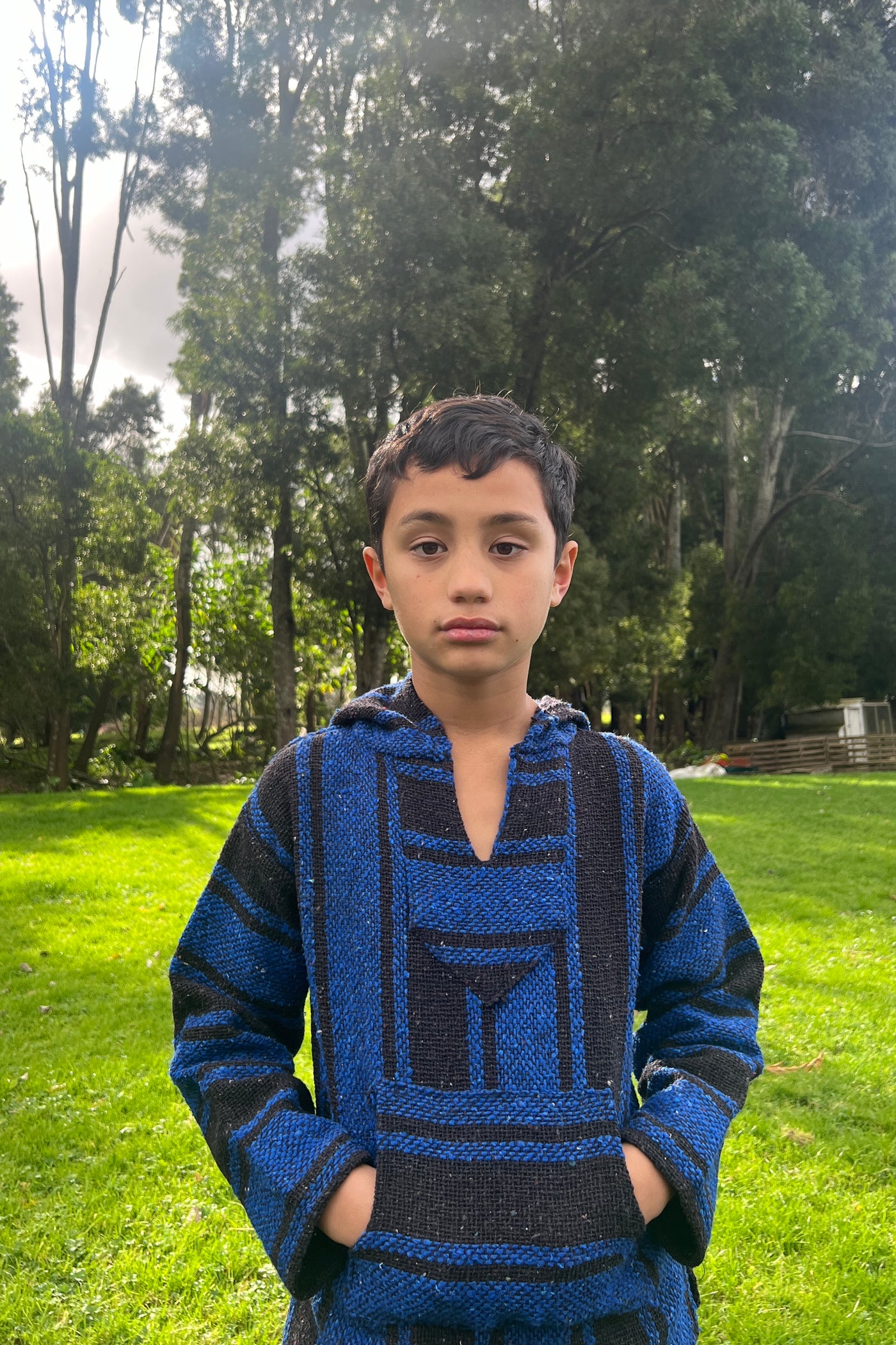 Kids Baja Hoodie - Royal