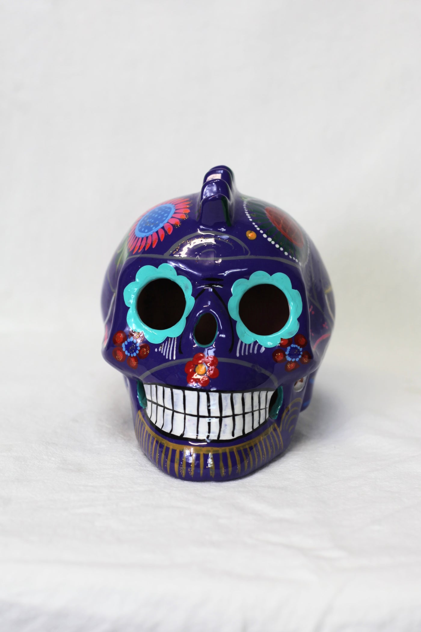 Sugar Skull w/Mohawk - Large