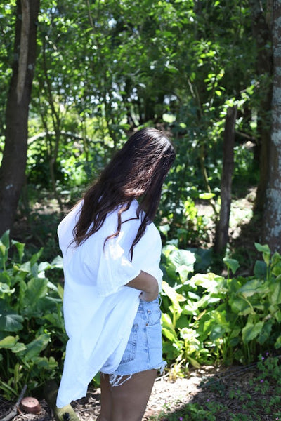 Oversized Cotton Tunic