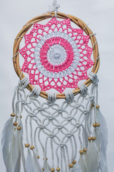 Crochet Colour Dreamcatcher - Medium