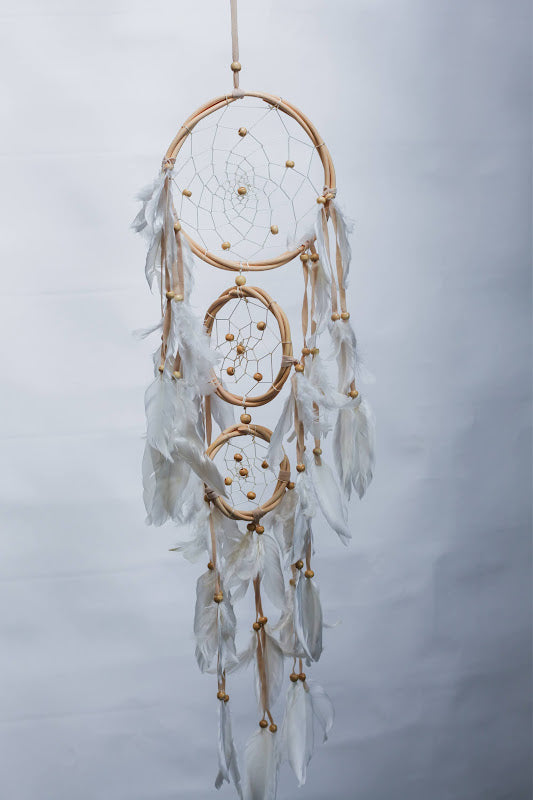 Multi-Layered Wooden Crochet Dreamcatcher