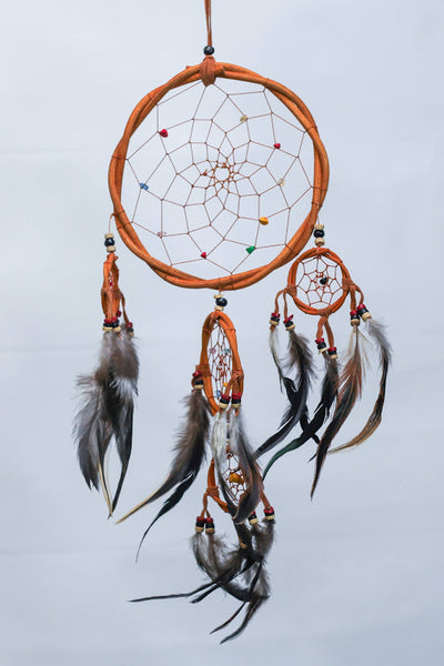 Small Wooden Gem Dreamcatcher