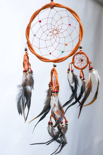 Small Wooden Gem Dreamcatcher