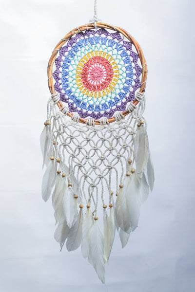 Crochet Colour Dreamcatcher - Medium