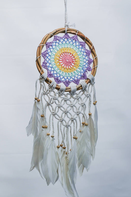 Crochet Colour Dreamcatcher - Medium