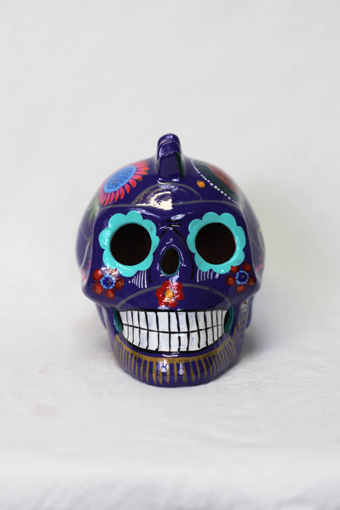 Sugar Skull w/Mohawk - Large