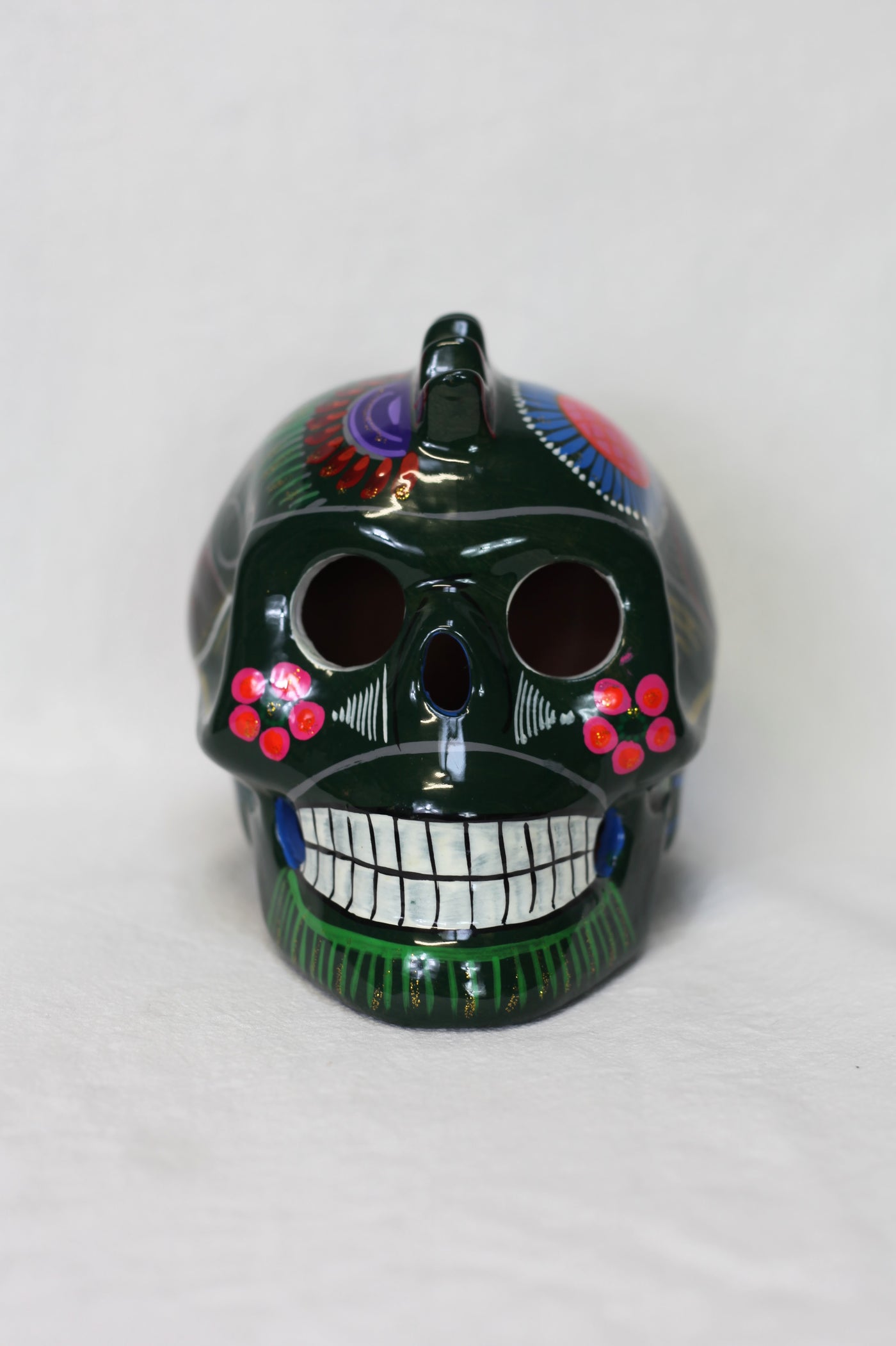 Sugar Skull w/Mohawk - Large