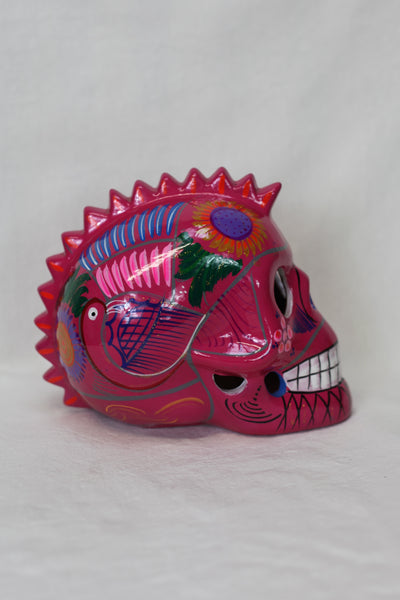 Sugar Skull w/Mohawk - Large