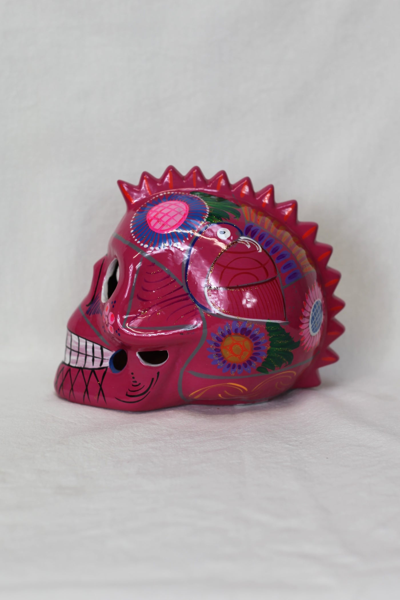 Sugar Skull w/Mohawk - Large