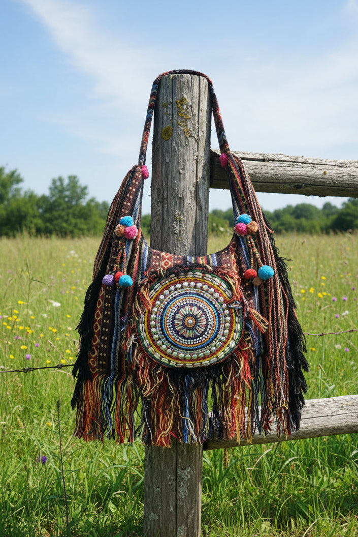 Embroidered Handmade Side Bag