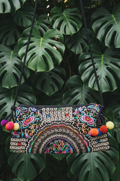 Small Embroidered Side Bag