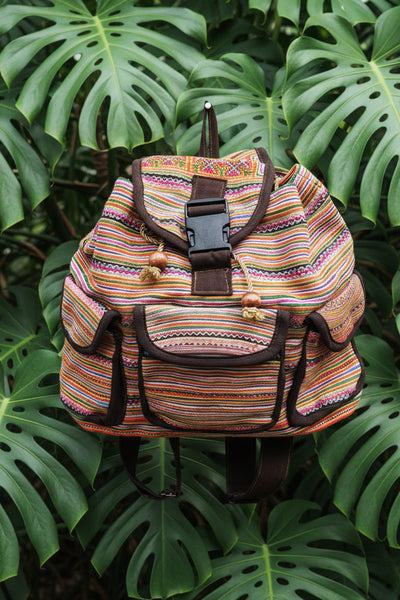 Handmade Embroidered Backpack