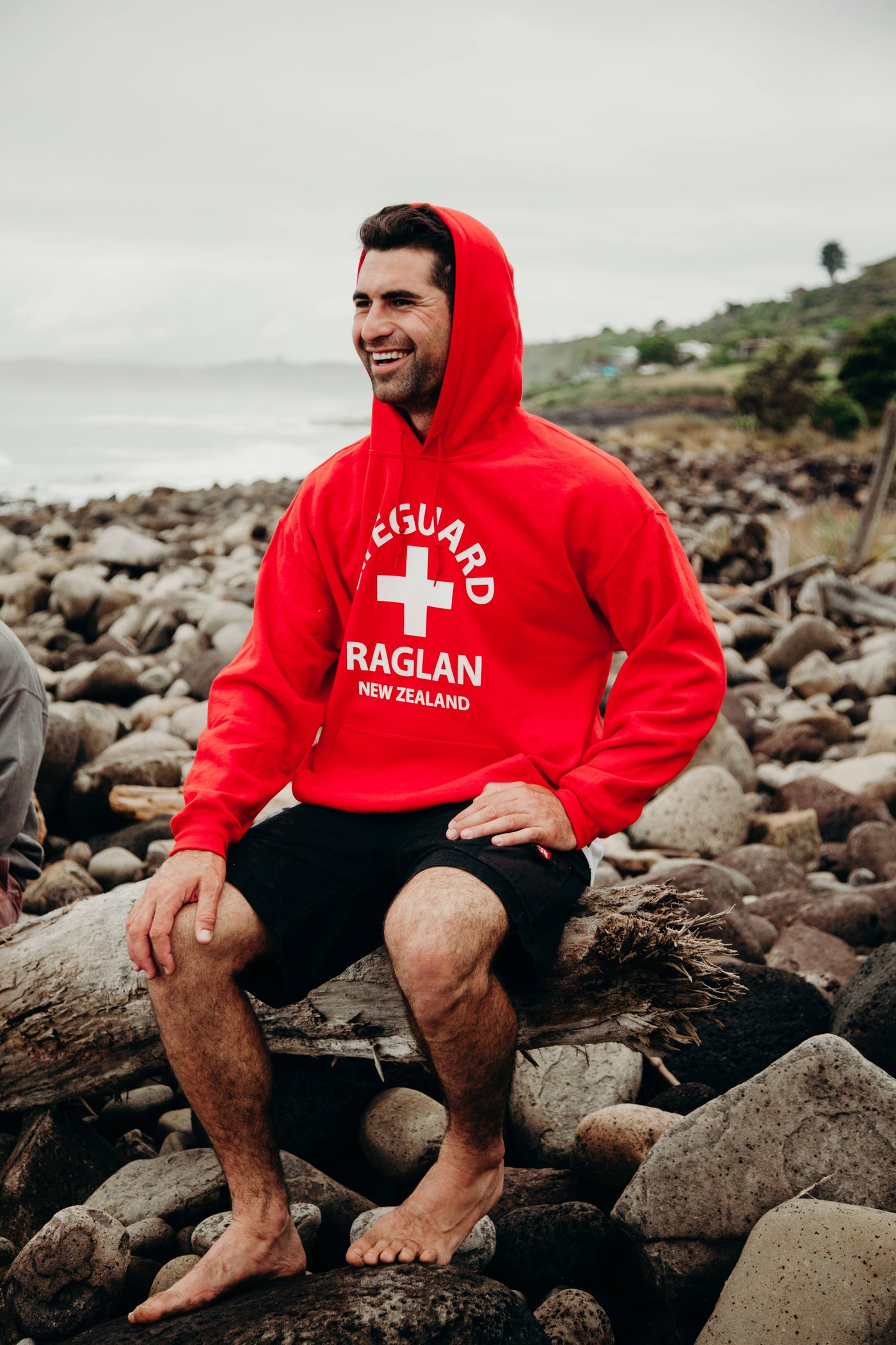 Raglan Lifeguard Hoodie