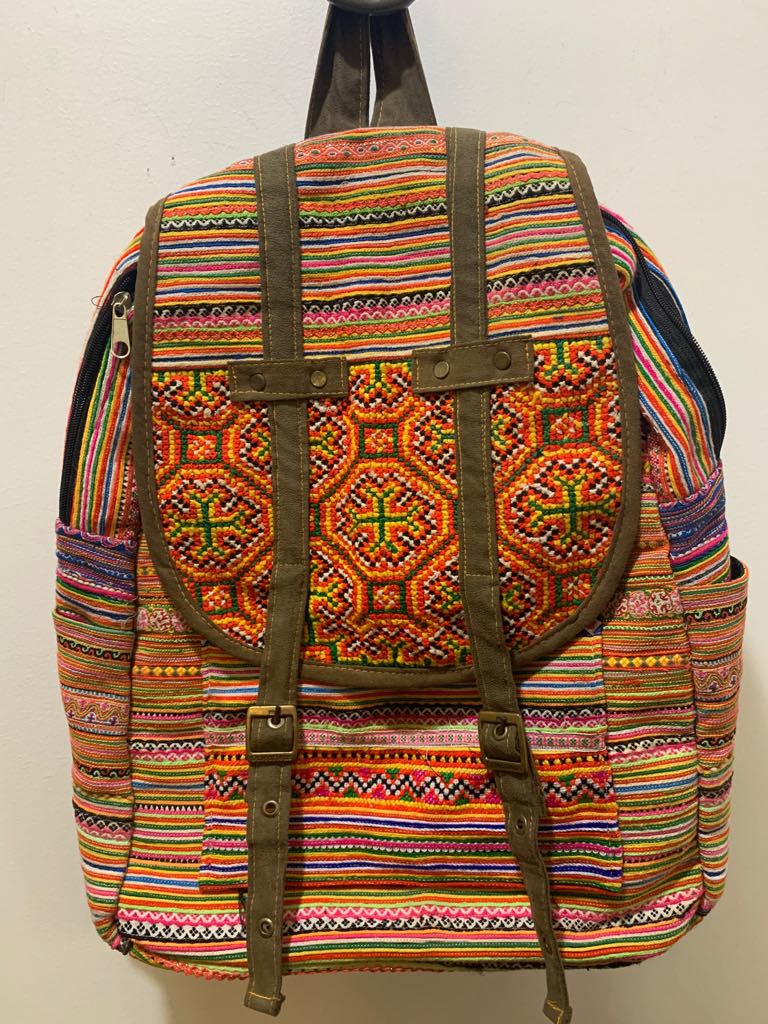 Handmade Embroidered Backpack