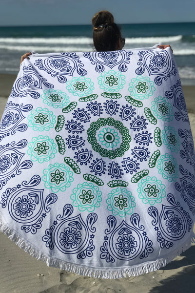 Mandala Beach Towels