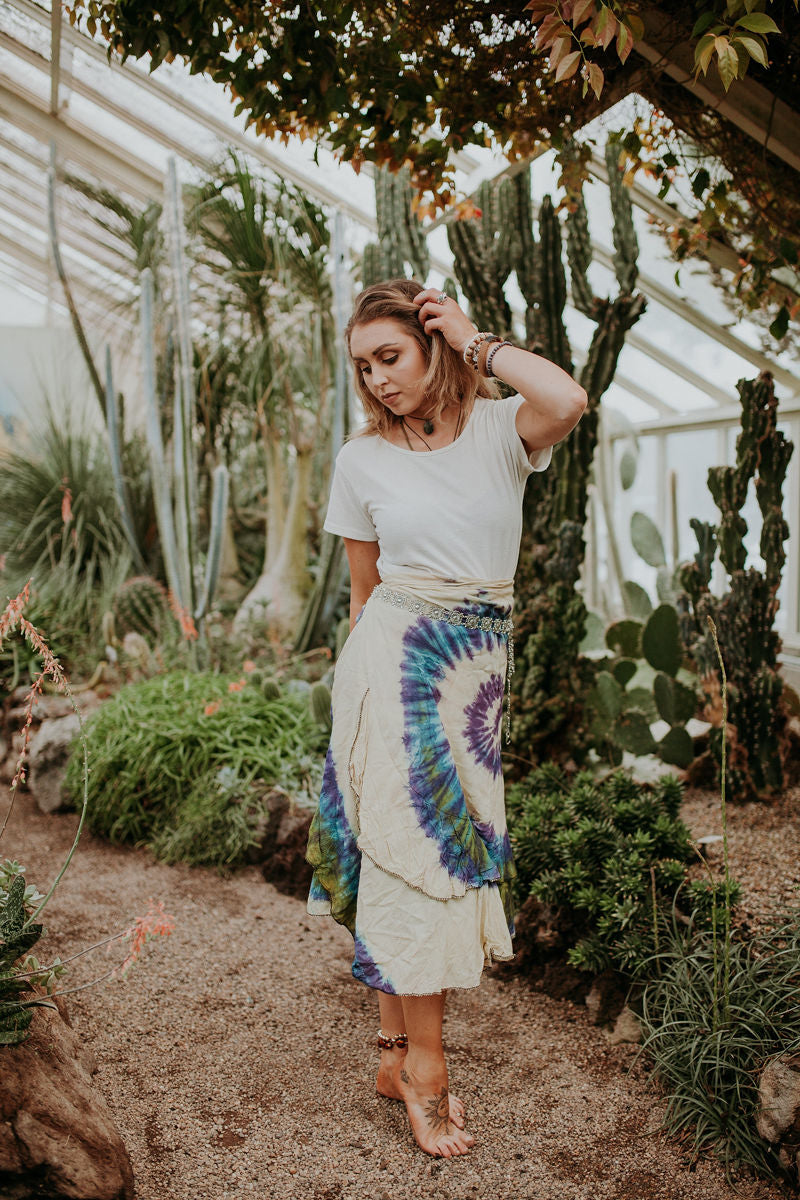 Tie Dye Rainbow Wrap Skirt – ENDLESS SUMMER NZ