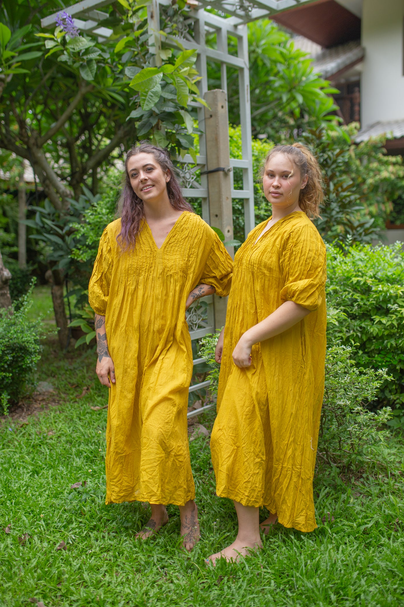 Freedom Dress - Mustard