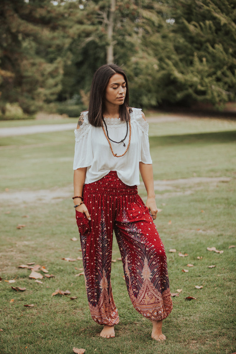 Boho summer pants hotsell