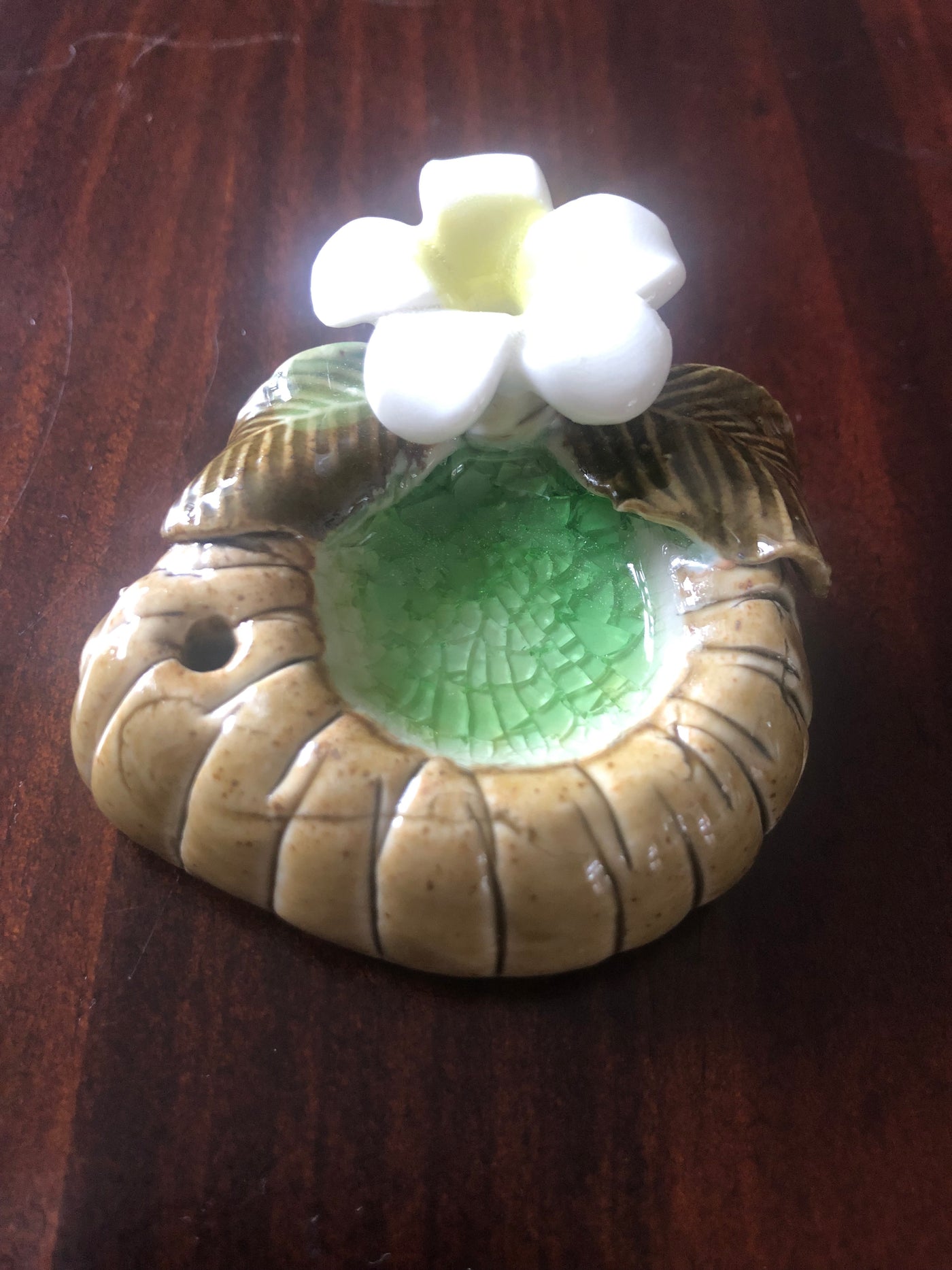 Frangipani Incense Holder