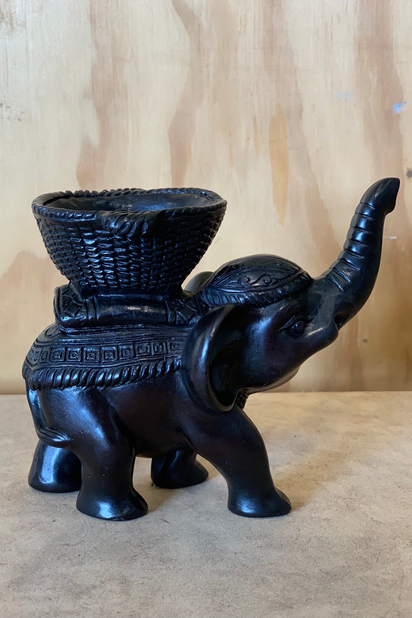 Elephant Incense Burner &Tea Light Candle Holder