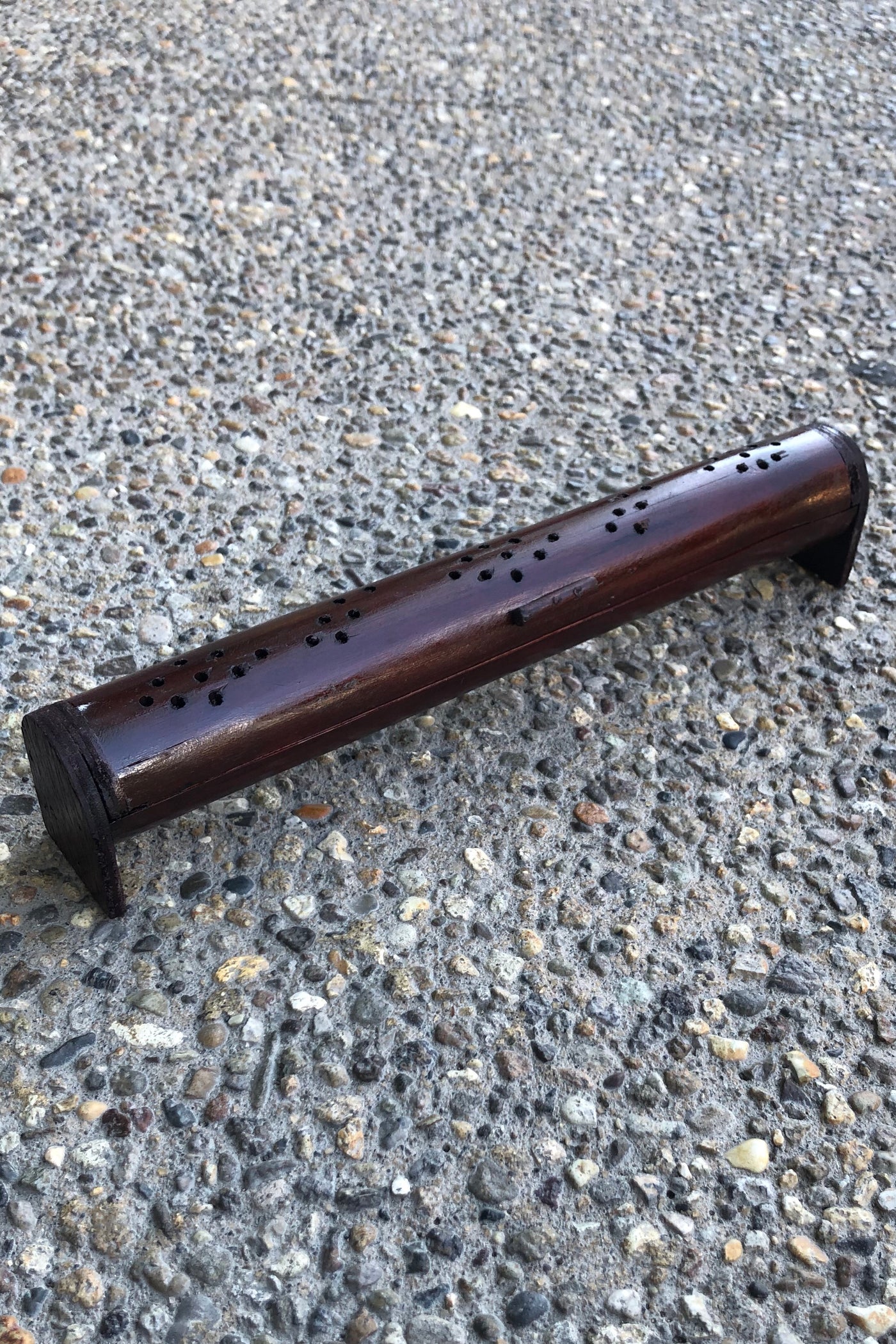 Small Barrel Incense Holder