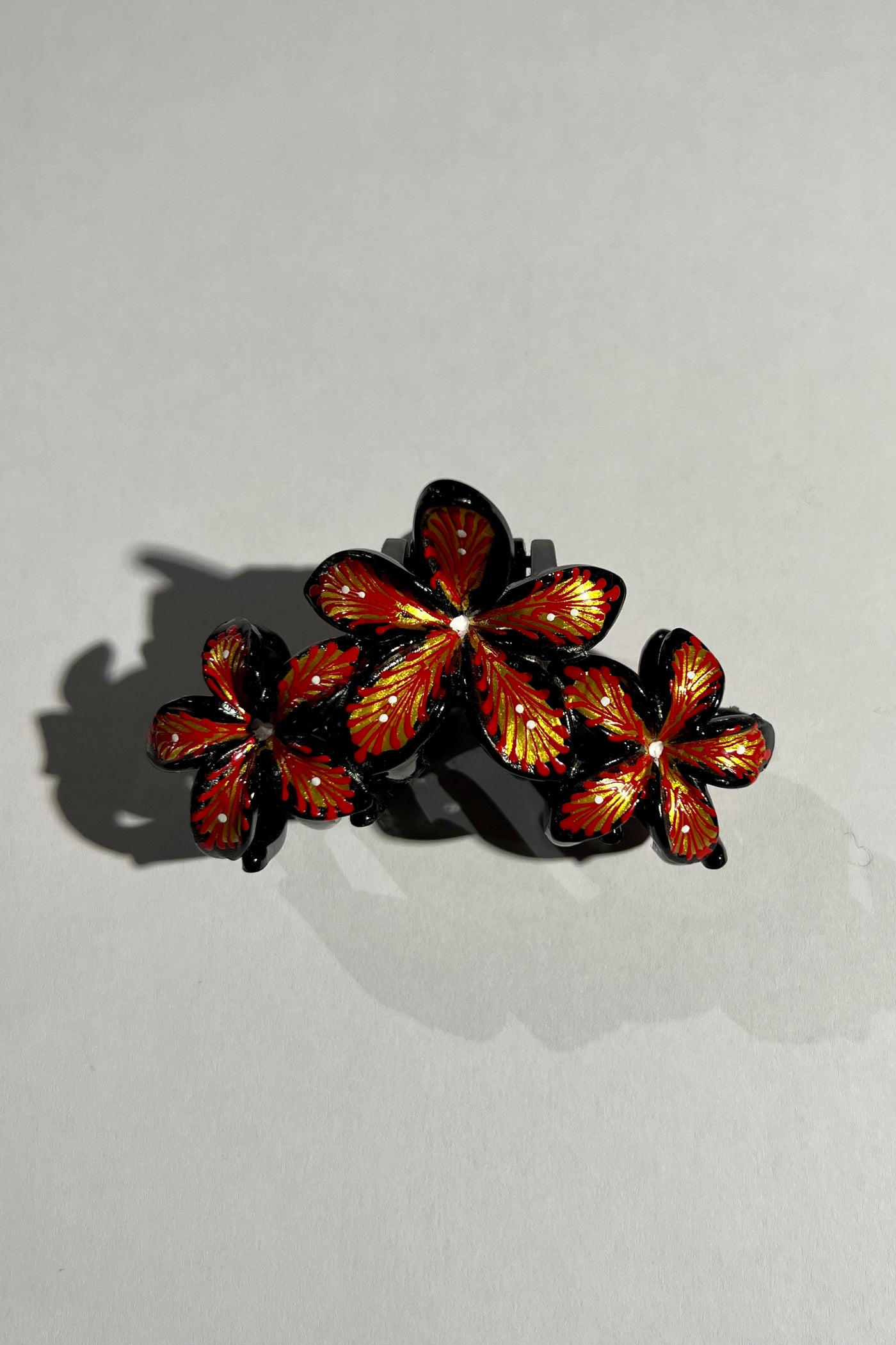 Hand-painted Hair Clip - Flower