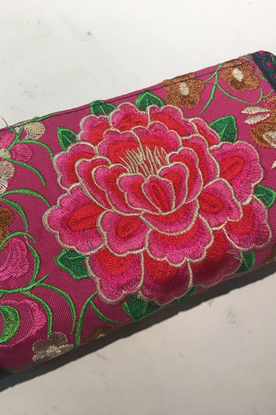Kelly Embroidered Wallet