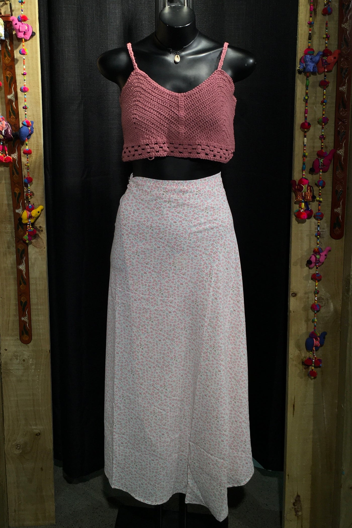 Breeze Floral Wrap Skirt