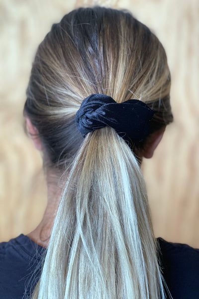 Velvet scrunchies