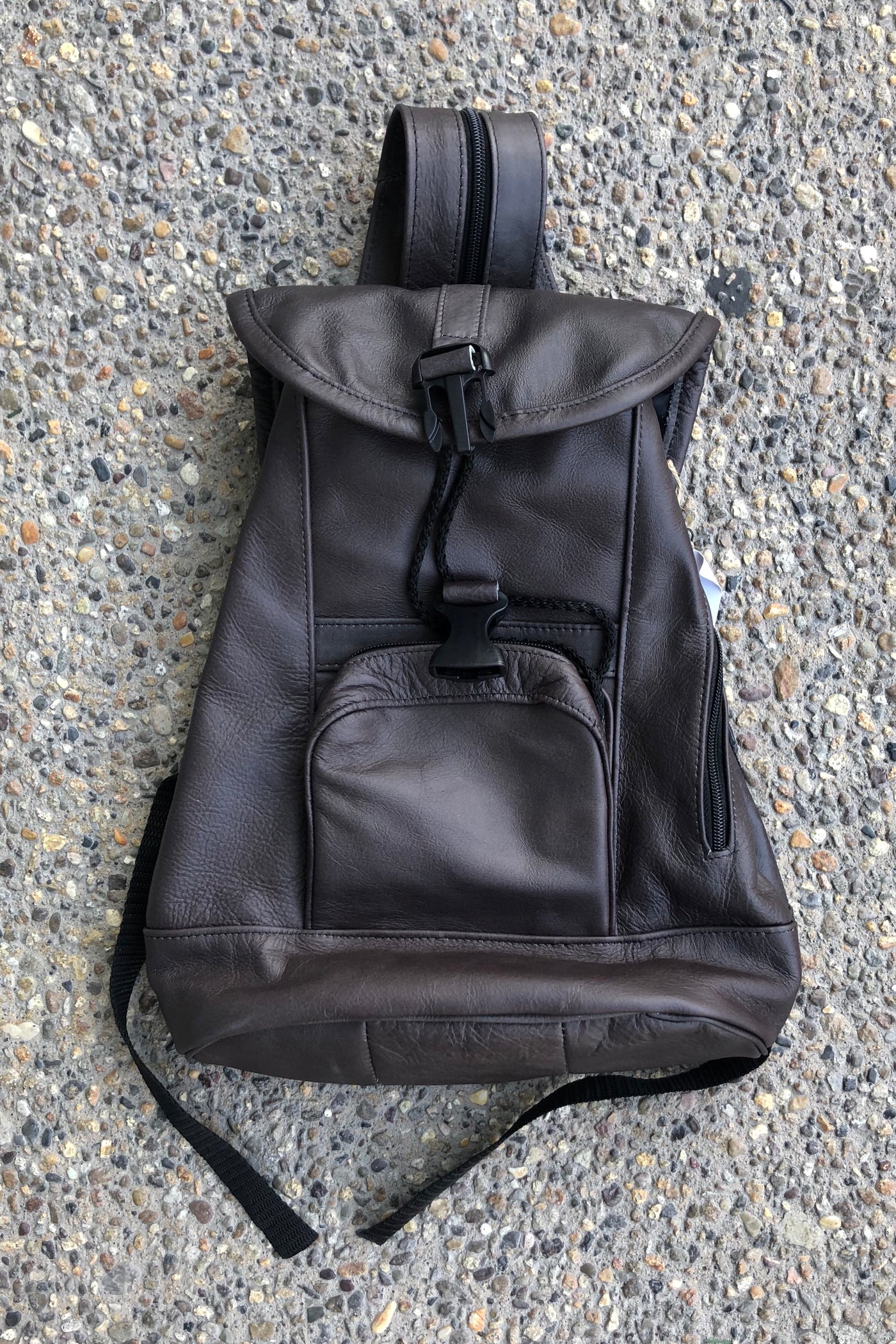 Large Leather Backpack