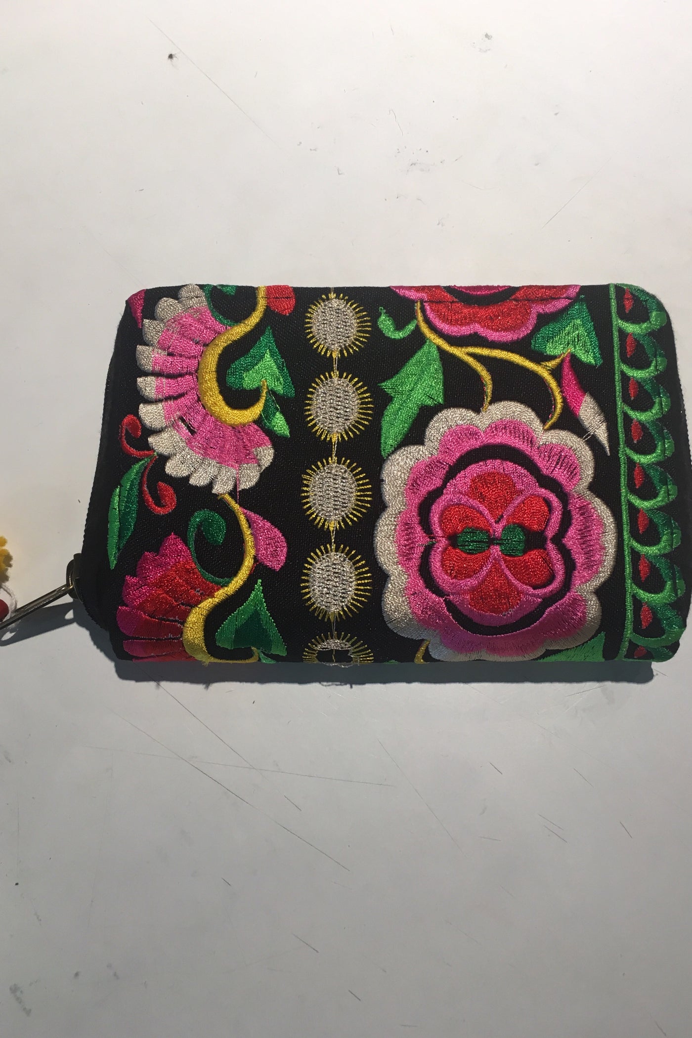 Lily Embroidered Wallet