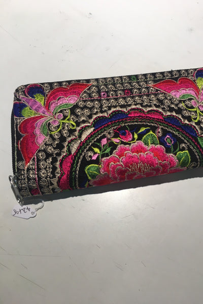 Tania Embroidered Wallet