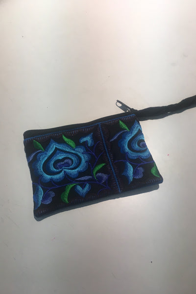 Embroidered Coin Purse Small