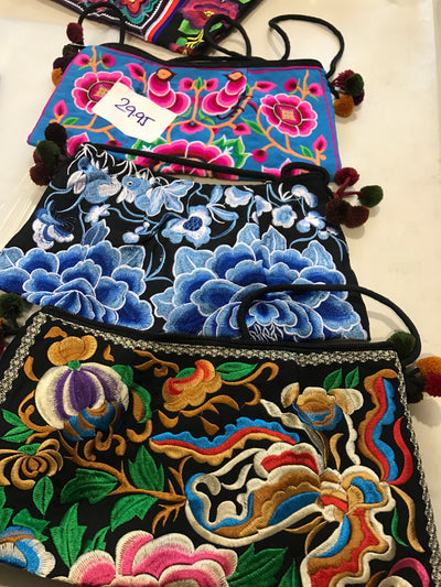 Small Embroidered Side Bag