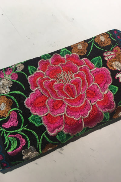 Kelly Embroidered Wallet