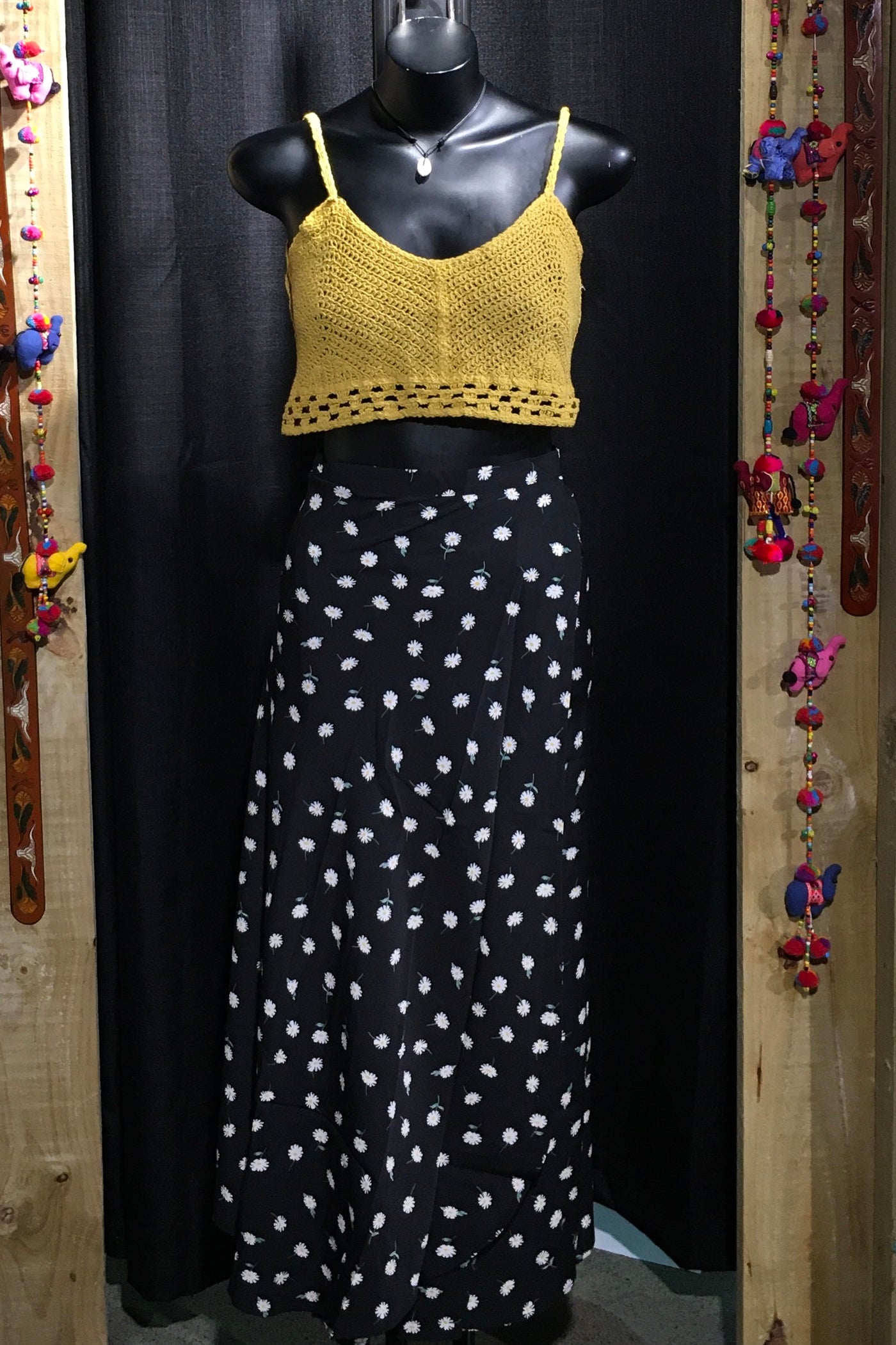 Breeze Floral Wrap Skirt