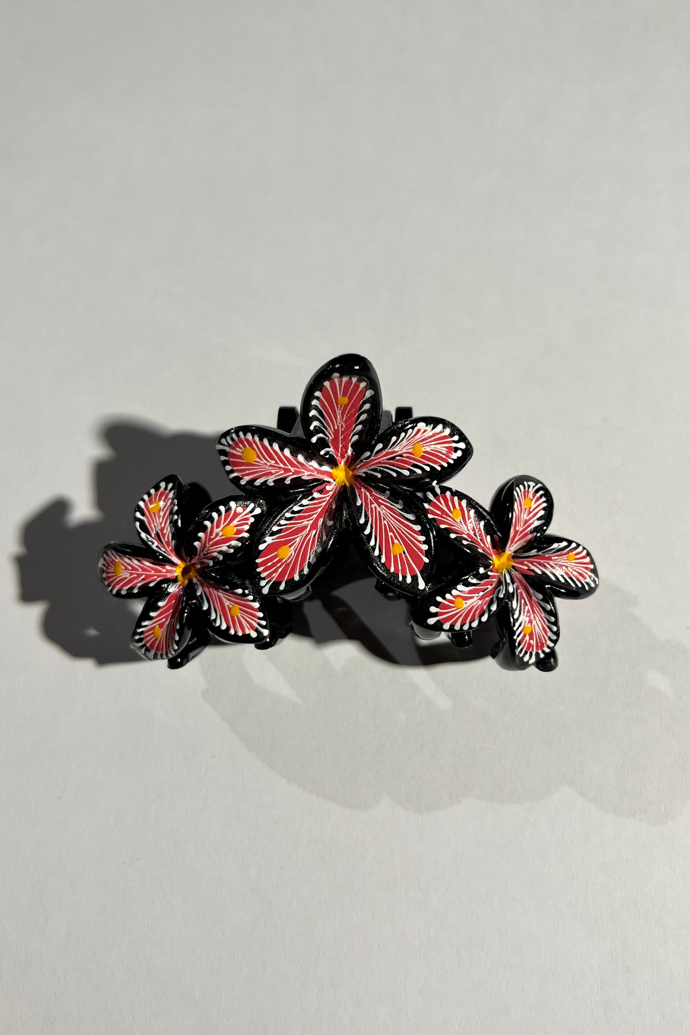 Hand-painted Hair Clip - Flower
