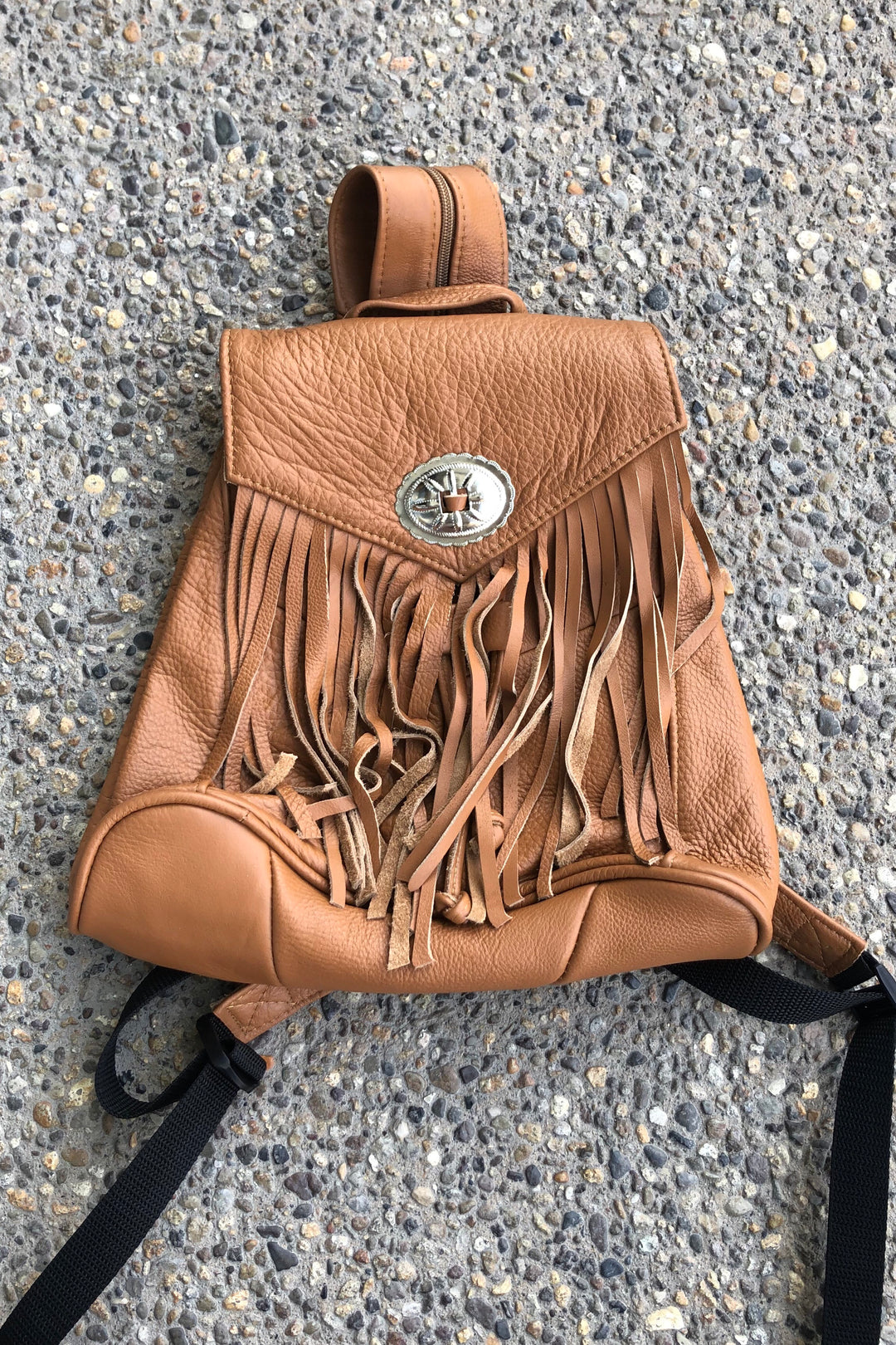 Leather Fringe Backpack – ENDLESS SUMMER NZ1