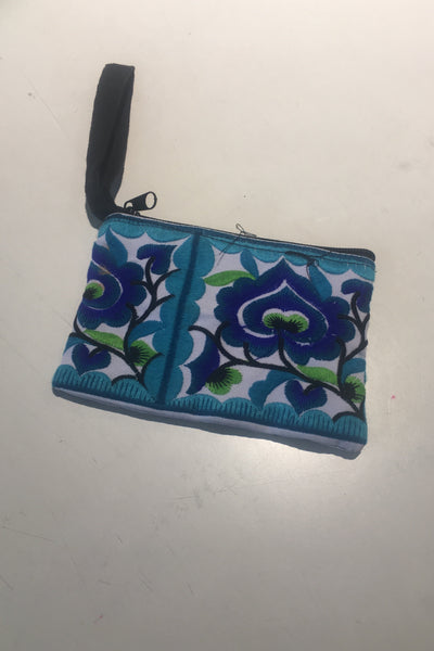 Embroidered Coin Purse Small